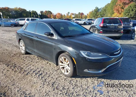 2016 Chrysler 200 Limited z USA, uszkodzony, nr VIN 1C3CCCAB4GN145078